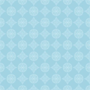 Işık mavi geometrik baskı. Web, Tekstil ve duvar kağıtları için seamless modeli