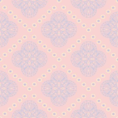 Geometrik sorunsuz pembe. Çok renkli desen duvar kağıtları, Tekstil ve kumaş için