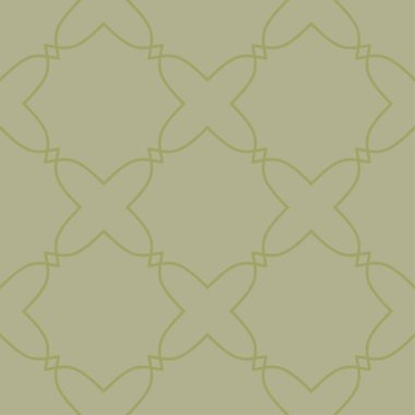 Zeytin yeşili geometrik süsleme. Web, Tekstil ve duvar kağıtları için seamless modeli