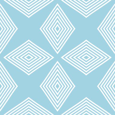 Geometrik süsleme. Lacivert ve beyaz seamless modeli web, Tekstil ve duvar kağıtları için