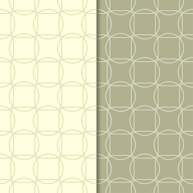 Zeytin yeşili geometrik Dikişsiz desen web, Tekstil ve duvar kağıtları için