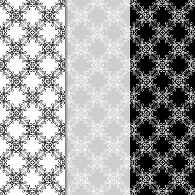 Dikişsiz desen duvar kağıtları veya Tekstil için. Soyut baskı ile renkli arka planlar