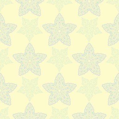 Çiçek bej renkli kesintisiz arka. Duvar kağıtları ve Tekstil için