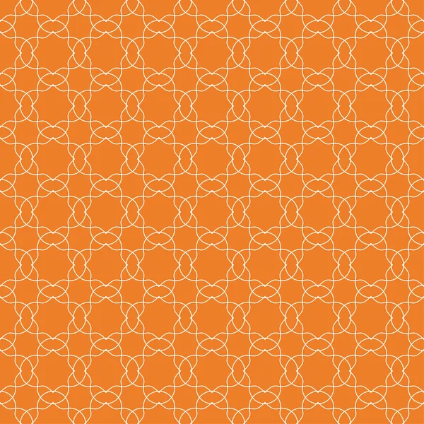 Orange Geometrisches Ornament Nahtloses Muster Für Web Textilien Und Tapeten — Stockvektor