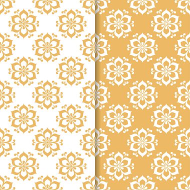 Çiçek renkli kesintisiz desenleri. Arka plan duvar kağıtları için çiçeğe elemanları ile.