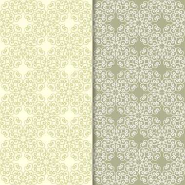 Zeytin yeşili st çiçek kökenden. Tekstil ve duvar kağıtları için dikişsiz desen