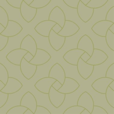 Zeytin yeşili geometrik süsleme. Web, Tekstil ve duvar kağıtları için seamless modeli