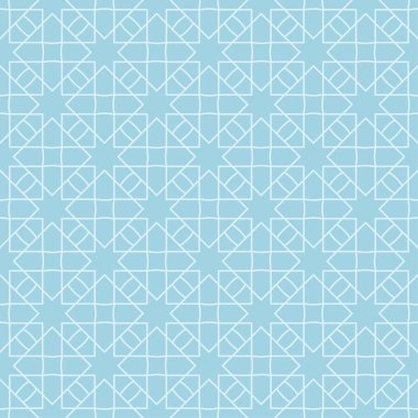 Hafif mavi geometrik tasarım. Web, Tekstil ve duvar kağıtları için seamless modeli