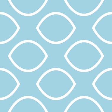 Lacivert ve beyaz geometrik süsleme. Web, Tekstil ve duvar kağıtları için seamless modeli