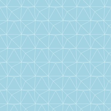 Hafif mavi geometrik süsleme. Web, Tekstil ve duvar kağıtları için seamless modeli