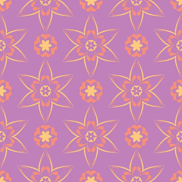 Çiçek seamless modeli. Renkli arka plan duvar kağıtları, Tekstil ve kumaş için