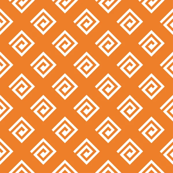Impression Géométrique Orange Modèle Sans Couture Pour Toile Textile Fonds — Image vectorielle