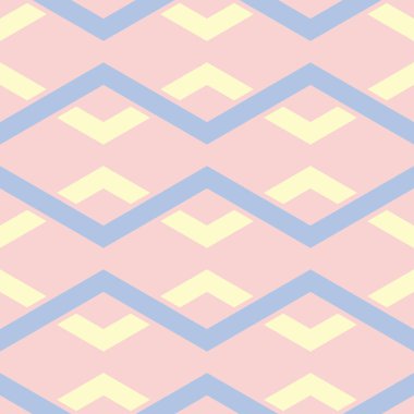 Geometrik sorunsuz pembe. Çok renkli desen duvar kağıtları, Tekstil ve kumaş için