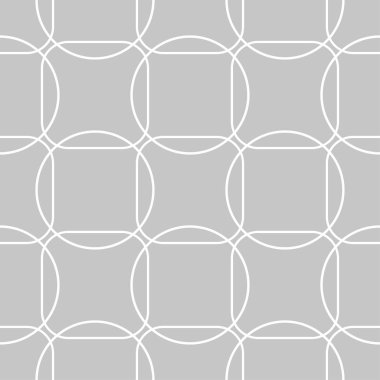 Gri ve beyaz geometrik seamless modeli web, Tekstil ve duvar kağıtları için