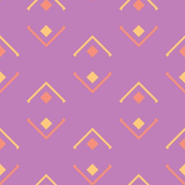 Menekşe Fuşya geometrik seamless modeli. Parlak renkli arka plan duvar kağıtları, Tekstil ve kumaş için