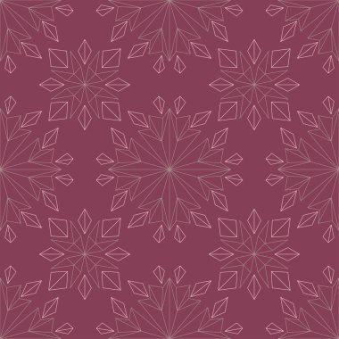 Sorunsuz arka plan. Çiçek mor kırmızı desenli duvar kağıtları, Tekstil ve kumaş için