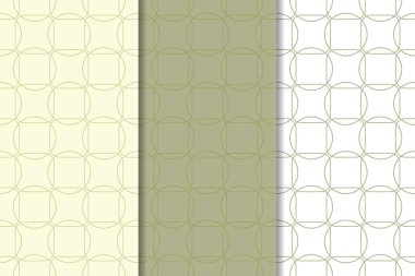 Zeytin yeşili ve beyaz geometrik dikey Dikişsiz desen web, Tekstil ve duvar kağıtları için