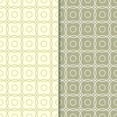 Zeytin yeşili geometrik Dikişsiz desen web, Tekstil ve duvar kağıtları için