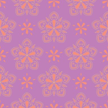 Çiçek seamless modeli. Renkli arka plan duvar kağıtları, Tekstil ve kumaş için