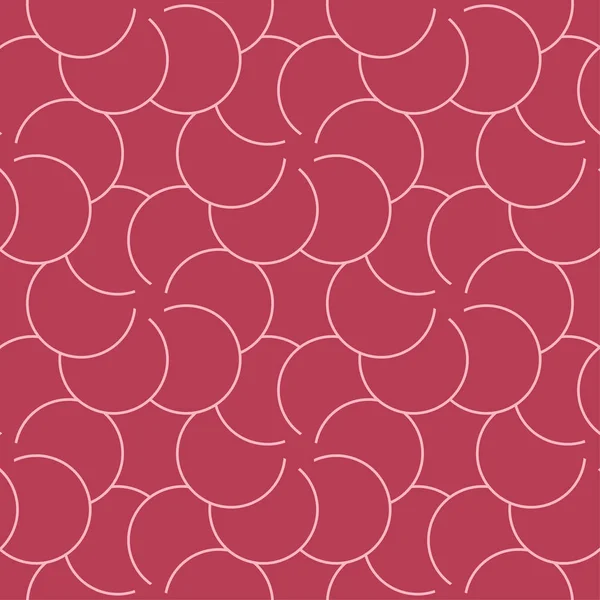 Kırmızı ve soluk pembe geometrik süsleme. Web, Tekstil ve duvar kağıtları için seamless modeli