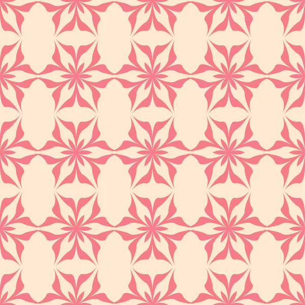 Bej renkli arka plan üzerinde kırmızı çiçek tasarım. Tekstil ve duvar kağıtları için seamless modeli