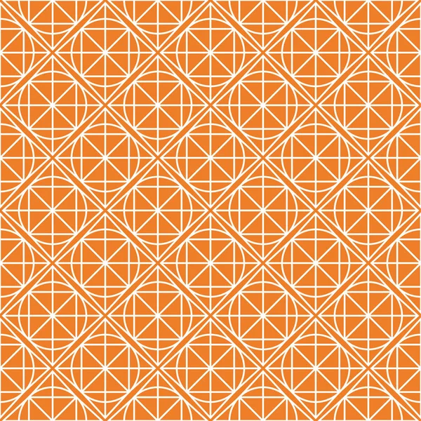 Turuncu geometrik seamless modeli web, Tekstil ve duvar kağıtları için