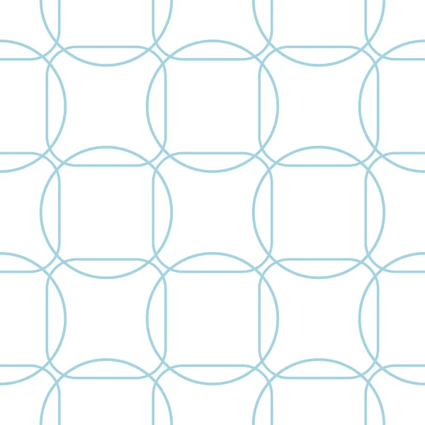 Bezszwowe Biały Niebieski Geometryczny Wzór Dla Sieci Web Tkaniny Tapety — Wektor stockowy