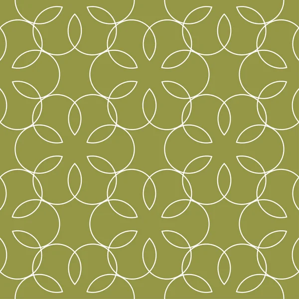 Zeytin yeşili ve beyaz geometrik yazdır. Web, Tekstil ve duvar kağıtları için seamless modeli