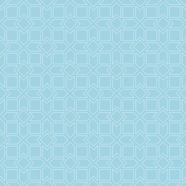 Világos Kék Geometriai Nyomtatása Varrat Nélküli Mintát Web Textil Háttérképek — Stock Vector