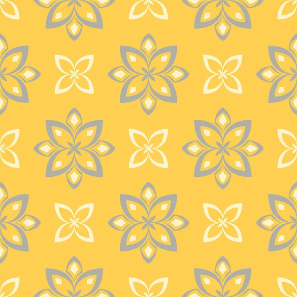 Sarı çiçek seamless modeli. Arka plan duvar kağıtları, Tekstil ve kumaş için çiçek tasarımları ile