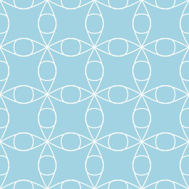 Lacivert ve beyaz geometrik süsleme. Web, Tekstil ve duvar kağıtları için seamless modeli