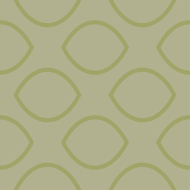 Zeytin yeşili geometrik süsleme. Web, Tekstil ve duvar kağıtları için seamless modeli