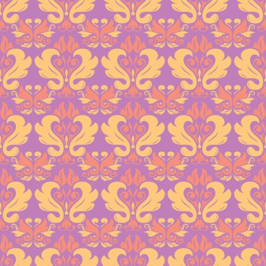 Çiçek renkli seamless modeli. Parlak arka plan duvar kağıtları, Tekstil ve kumaş için