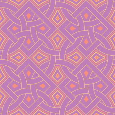 Menekşe Fuşya geometrik seamless modeli. Parlak renkli arka plan duvar kağıtları, Tekstil ve kumaş için