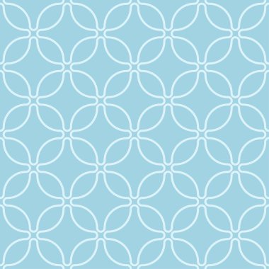 Işık mavi geometrik baskı. Web, Tekstil ve duvar kağıtları için seamless modeli