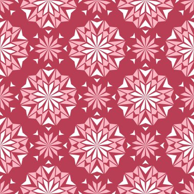 Çiçek kırmızı sorunsuz arka plan bej desenli. Arka plan duvar kağıtları, Tekstil ve kumaş için