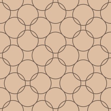 Bej ve kahverengi geometrik seamless modeli web, Tekstil ve duvar kağıtları için