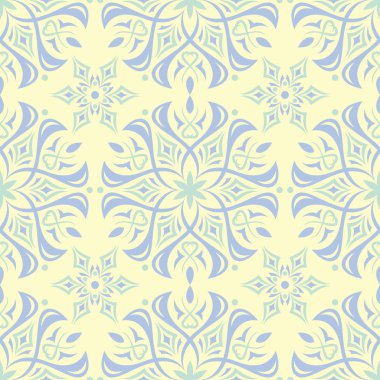 Çiçek bej renkli kesintisiz arka. Duvar kağıtları ve Tekstil için