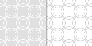 Web, Tekstil ve duvar kağıtları için ışık gri geometrik Dikişsiz desen