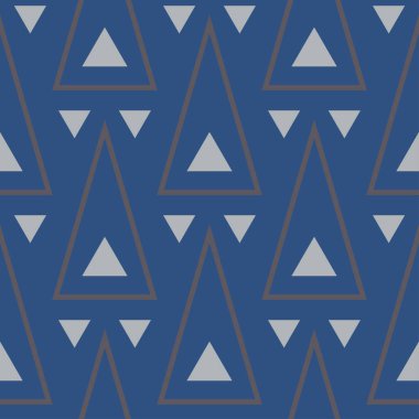 Kesintisiz mavi arka plan. Geometrik desenli duvar kağıtları, Tekstil ve kumaş için