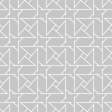 Geometrik süsleme. Işık gri seamless modeli web, Tekstil ve duvar kağıtları için