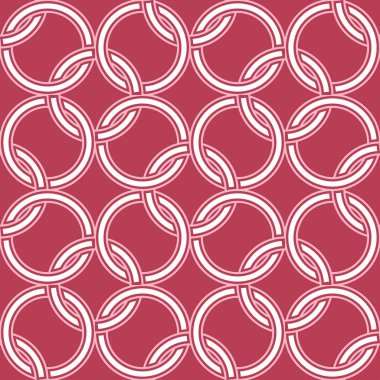 Geometrik seamless modeli. Duvar kağıtları, Tekstil ve kumaş için soluk kırmızı ve bej arka plan