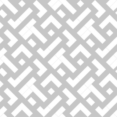 Geometrik yazıcı gri ve beyaz. Web, Tekstil ve duvar kağıtları için seamless modeli