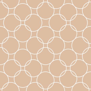 Bej ve beyaz geometrik seamless modeli web, Tekstil ve duvar kağıtları için