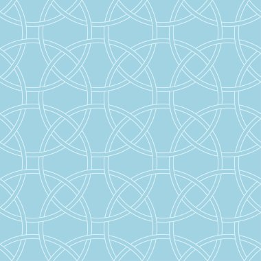 Hafif mavi geometrik süsleme. Web, Tekstil ve duvar kağıtları için seamless modeli