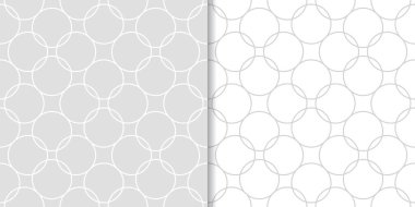 Web, Tekstil ve duvar kağıtları için ışık gri geometrik Dikişsiz desen