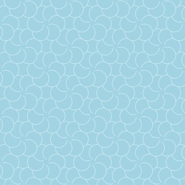 Hafif mavi geometrik süsleme. Web, Tekstil ve duvar kağıtları için seamless modeli