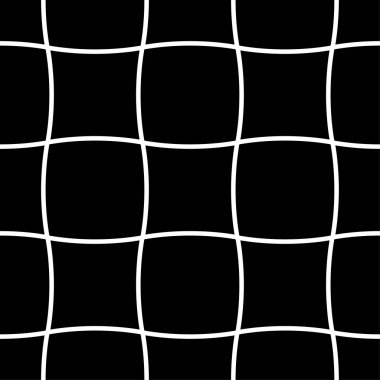 Siyah ve beyaz geometrik süsleme. Web, Tekstil ve duvar kağıtları için seamless modeli
