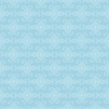 Hafif mavi geometrik seamless modeli web, Tekstil ve duvar kağıtları için