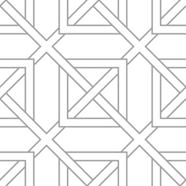 Işık gri geometrik sorunsuz süsleme. Web, Tekstil ve duvar kağıtları için seamless modeli